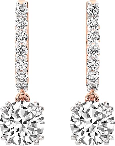 18kt Rose Gold Plated Earrings