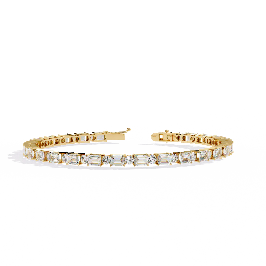 Tennis Bracelet 18kt Gold Plated