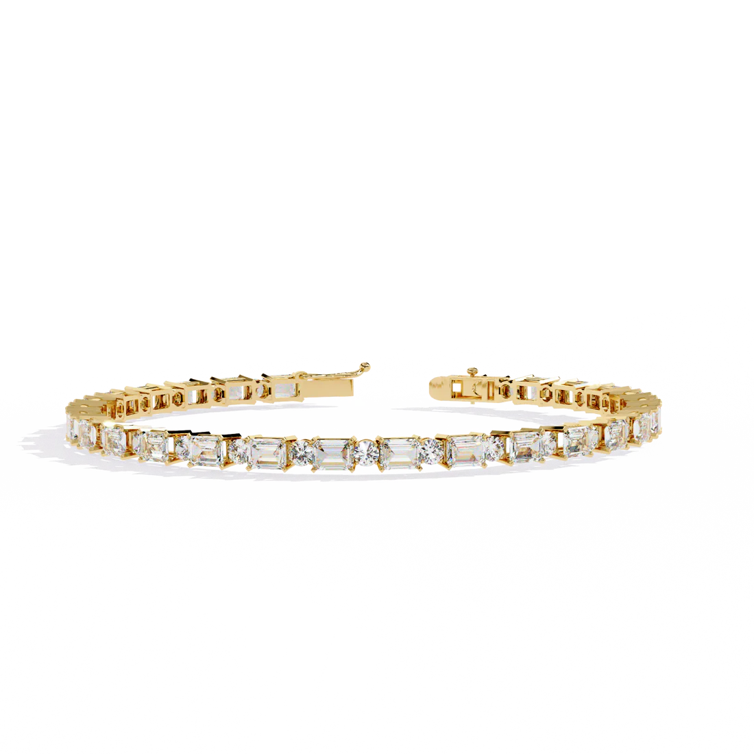 Tennis Bracelet 18kt Gold Plated