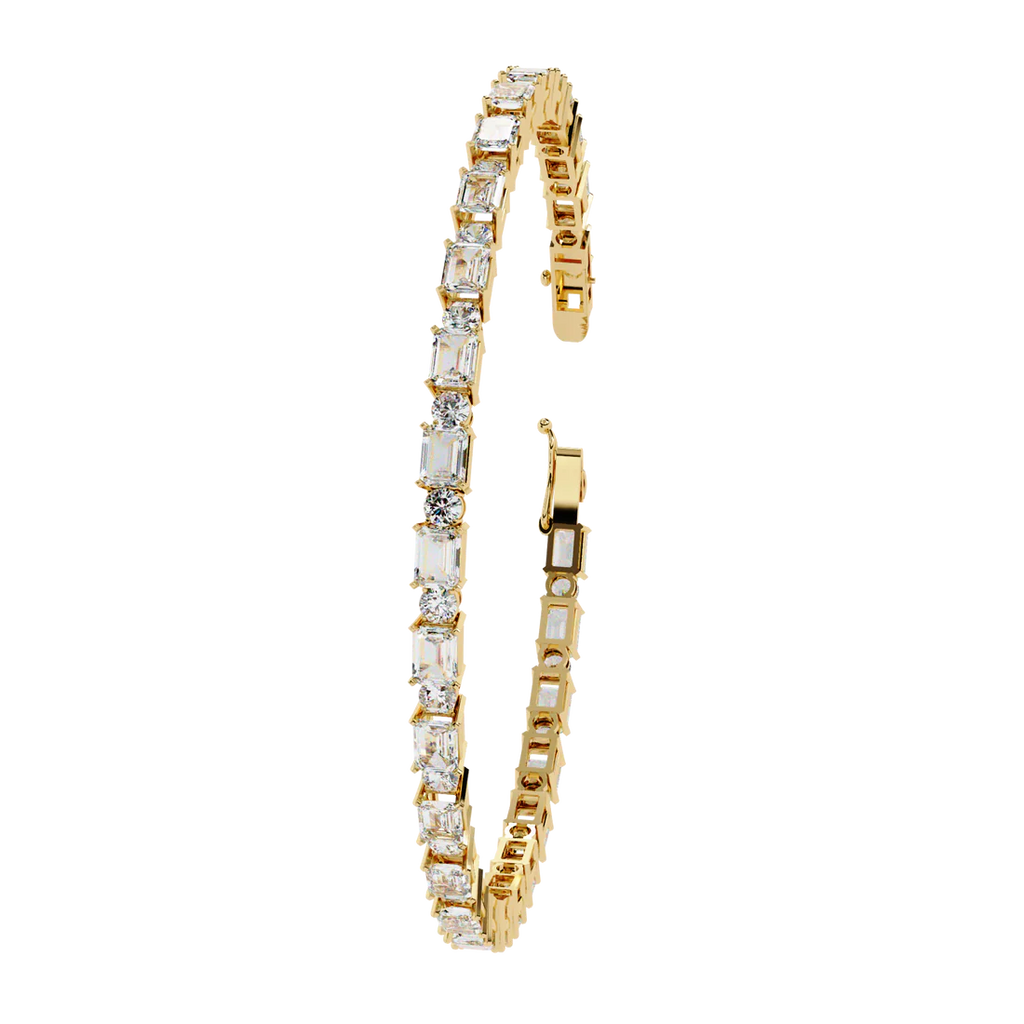 Tennis Bracelet 18kt Gold Plated