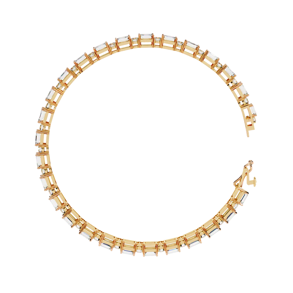 Tennis Bracelet 18kt Gold Plated