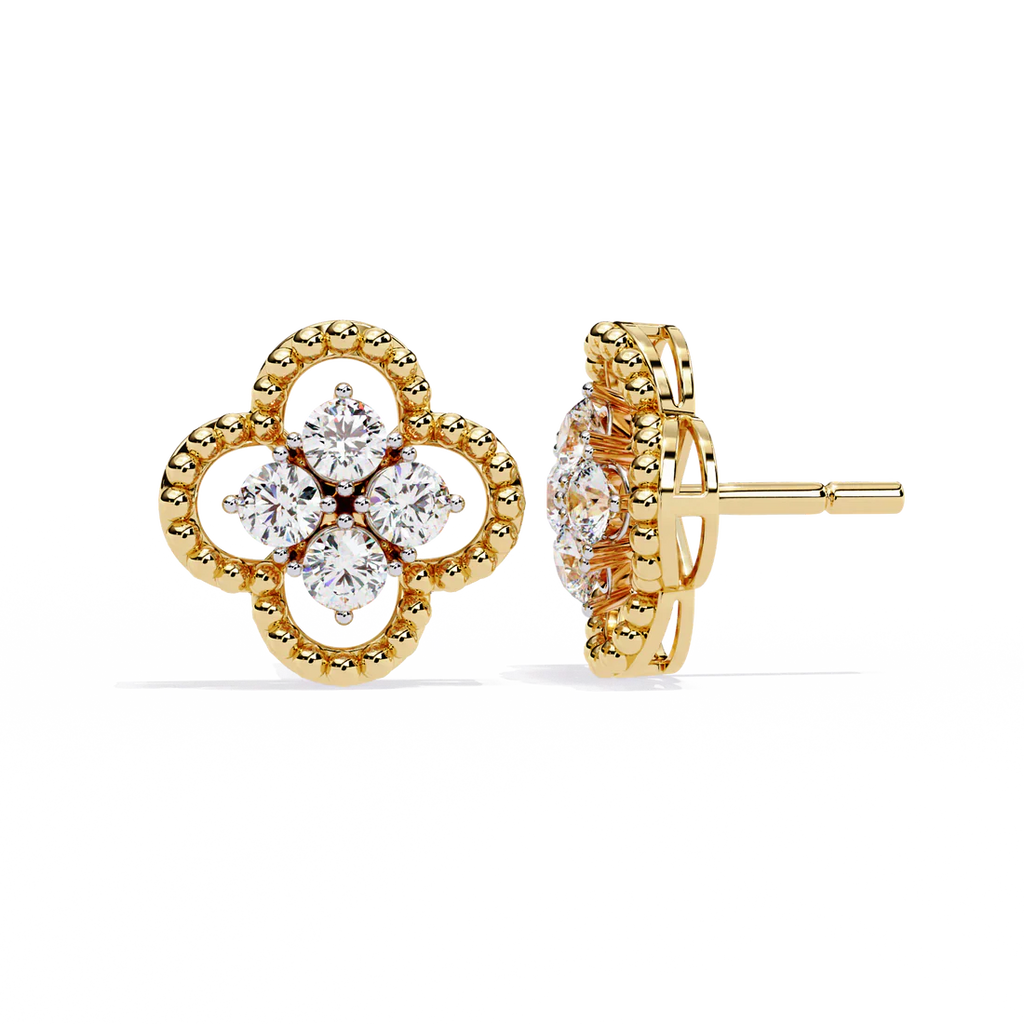 Cubic Zirconia Ear Stud