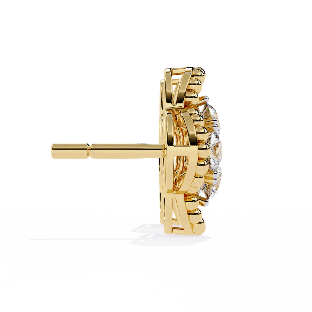 Cubic Zirconia Ear Stud