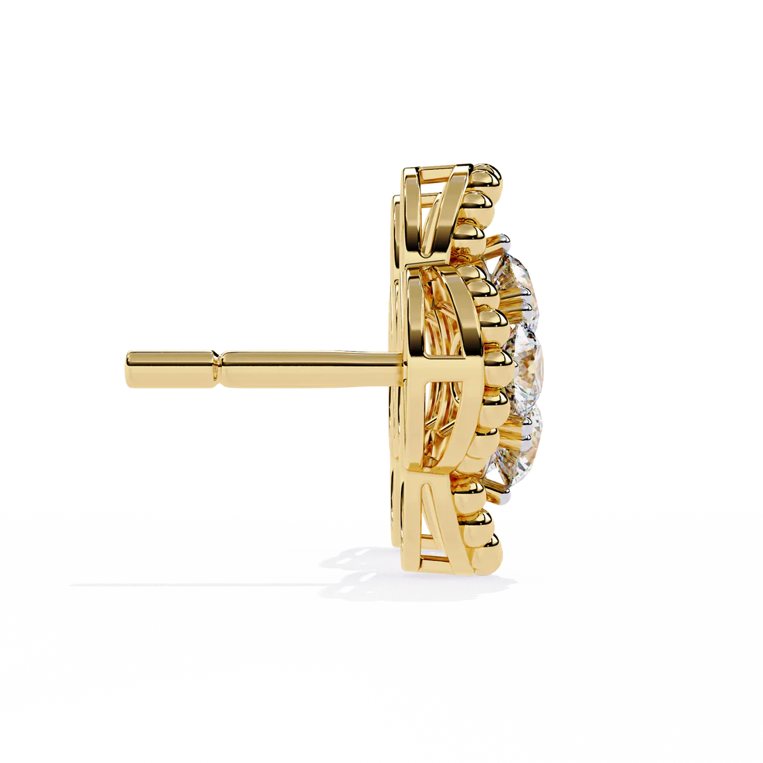 Cubic Zirconia Ear Stud