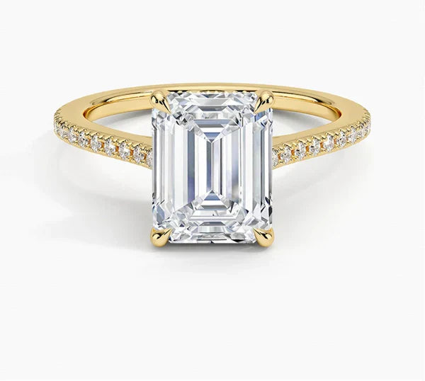 Women Solitaire Cut Ring