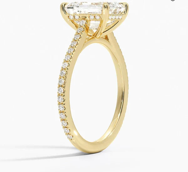 Women Solitaire Cut Ring