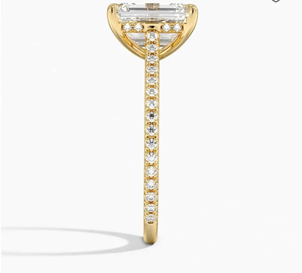 Women Solitaire Cut Ring