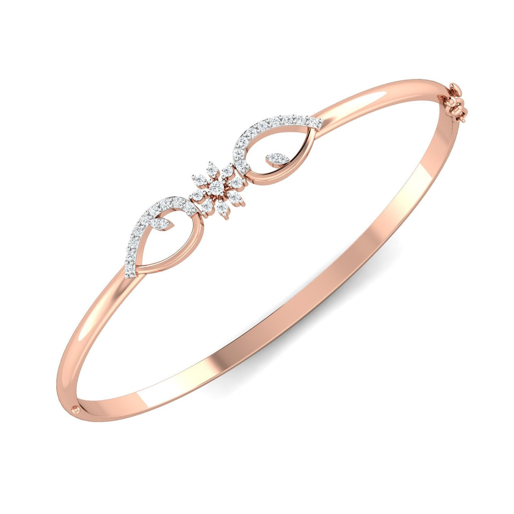 Floral American Diamond Bracelet