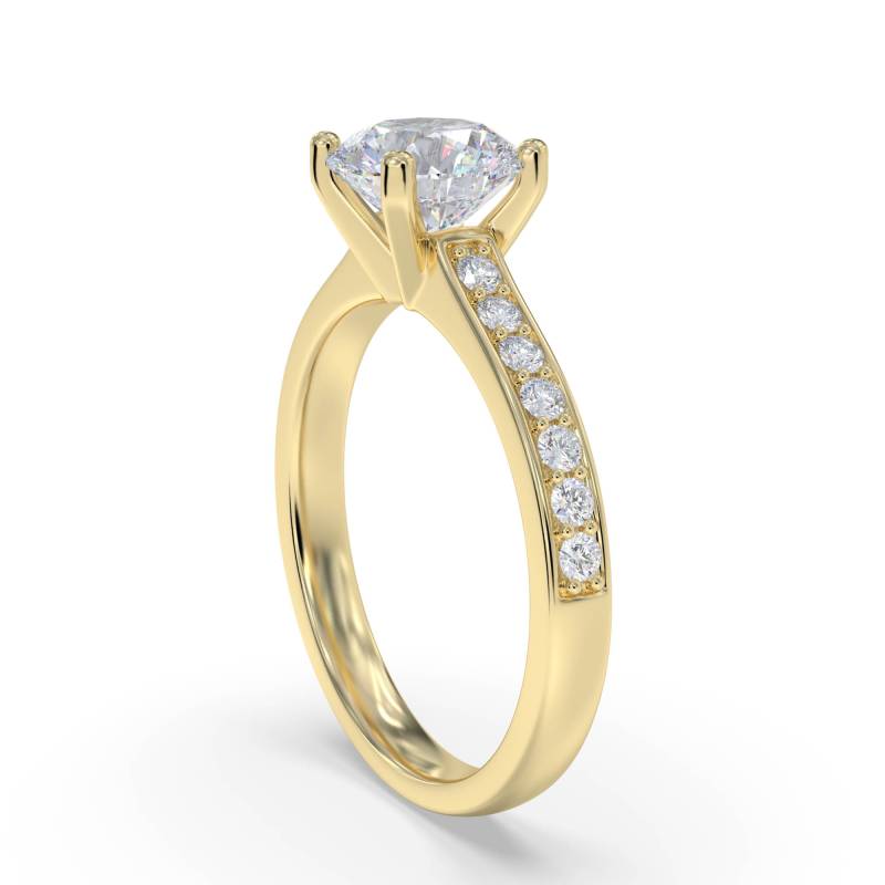 Round Cut Ring For Women